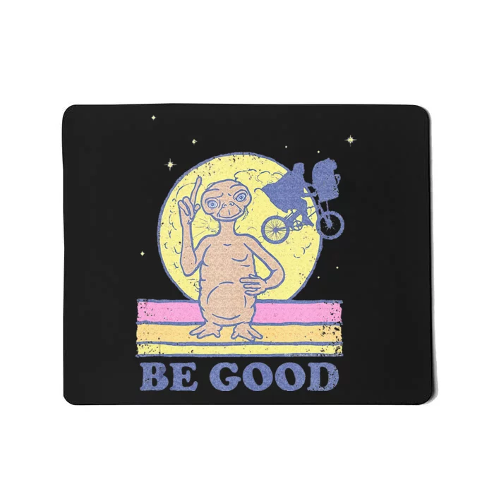 E.T. Be Good Vintage Alien Movie Poster Mousepad