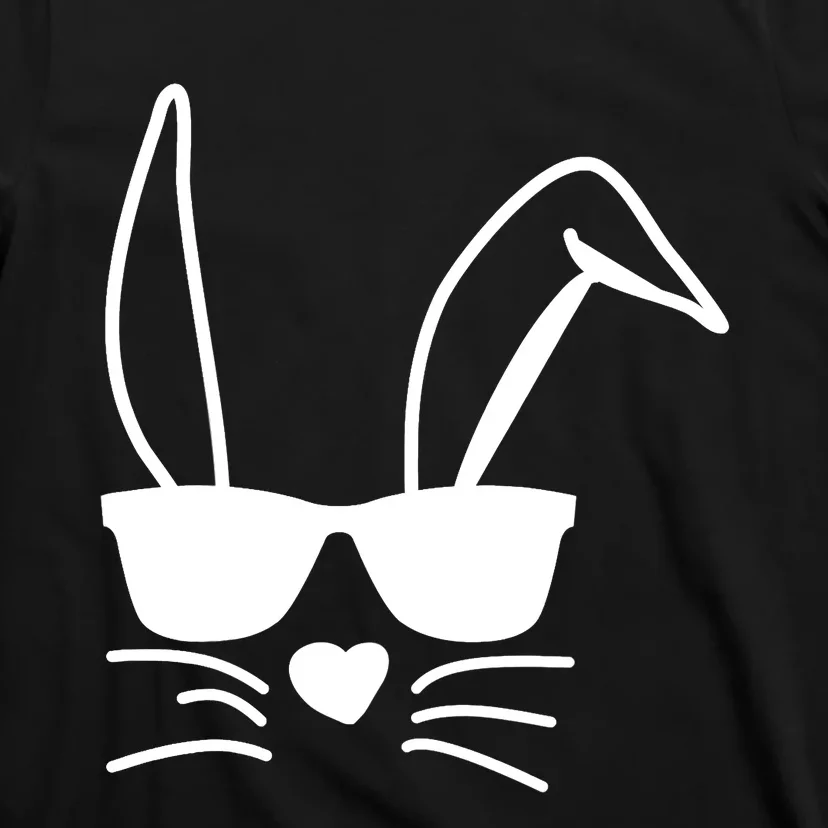 Easter Boy Girl Hip Easter Bunny Sunglasses T-Shirt