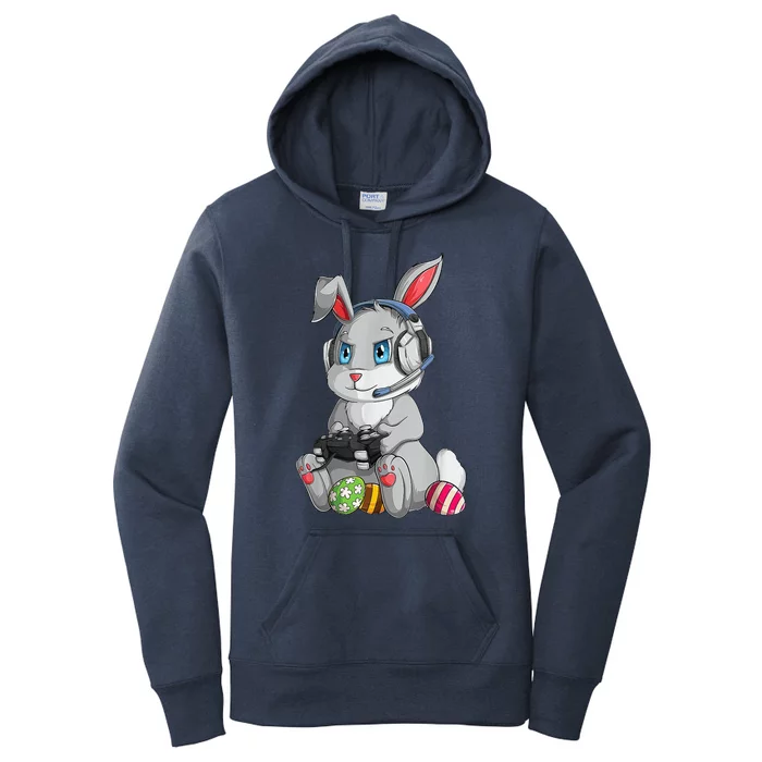 Easter Bunny Gamer Women's Pullover Hoodie