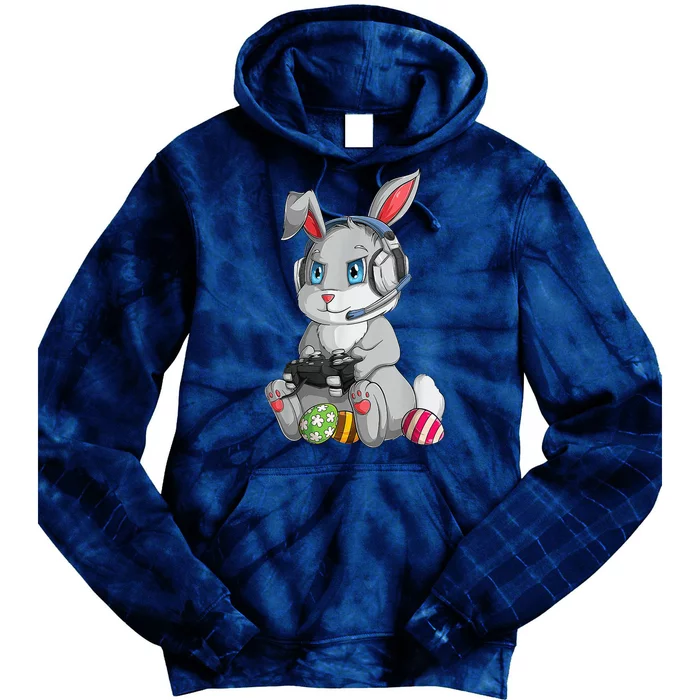 Easter Bunny Gamer Tie Dye Hoodie