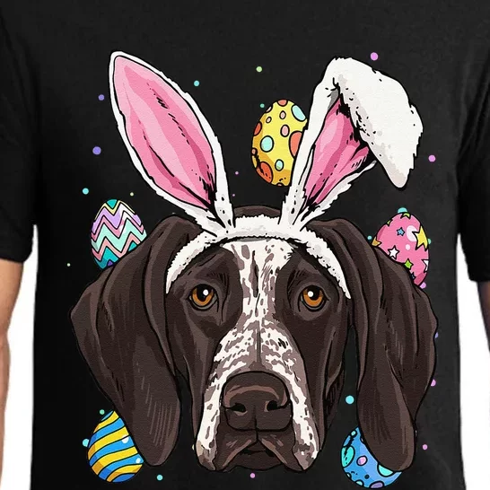 Easter Bunny German Shorthaired Pointer GSP Puppy Dog Lover Pajama Set