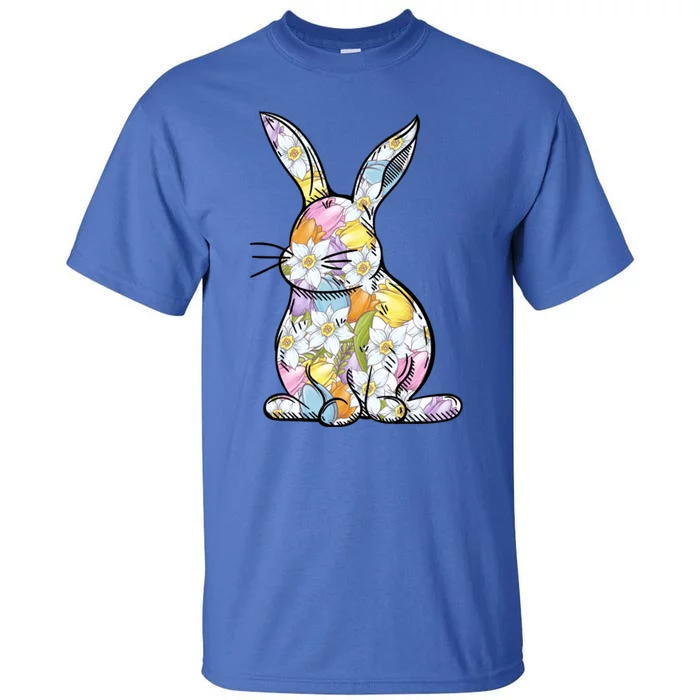 Easter Bunny Gift Easter Spring Cute Spring Gift Tall T-Shirt