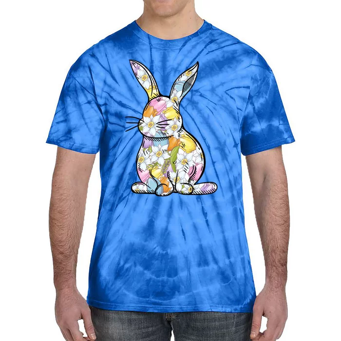 Easter Bunny Gift Easter Spring Cute Spring Gift Tie-Dye T-Shirt