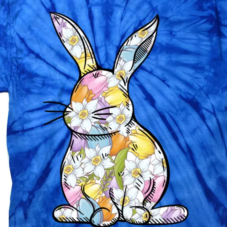 Easter Bunny Gift Easter Spring Cute Spring Gift Tie-Dye T-Shirt