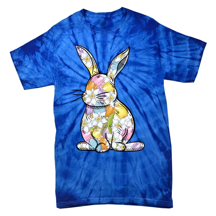 Easter Bunny Gift Easter Spring Cute Spring Gift Tie-Dye T-Shirt