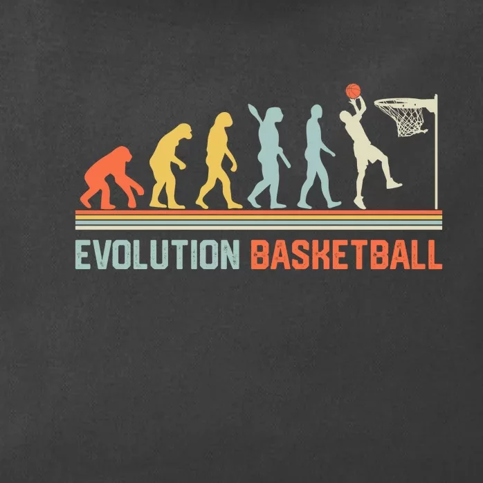 Evolution Basketball Gift For Basketball Gift Bball Zip Tote Bag