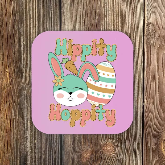 Easter Bunny Hippity Hoppity Coaster