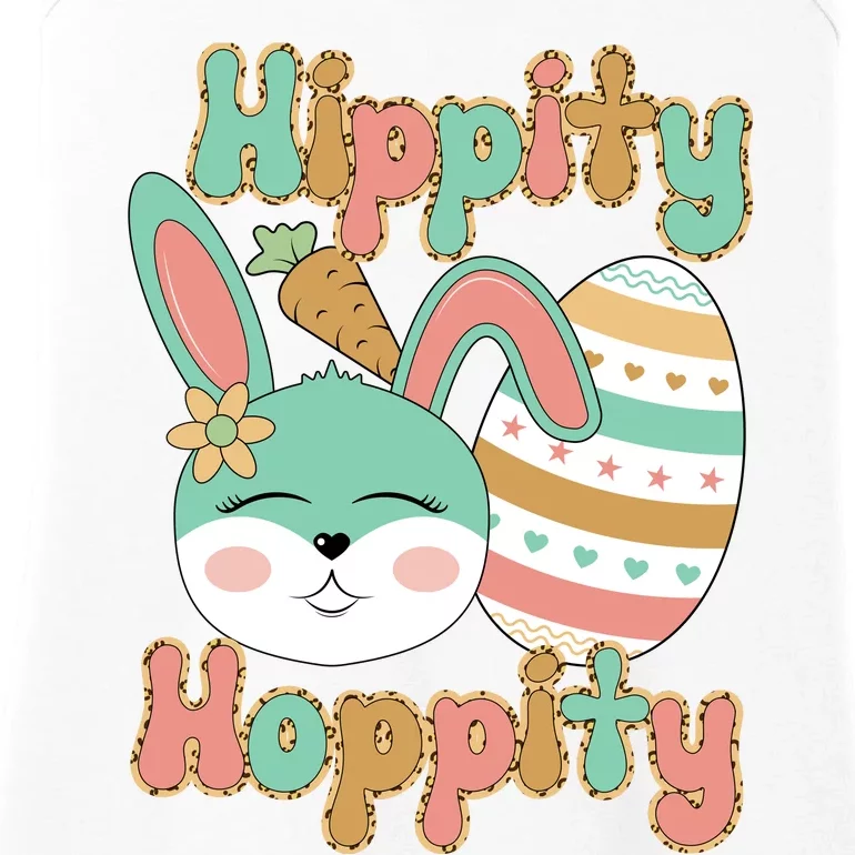 Easter Bunny Hippity Hoppity Ladies Essential Tank