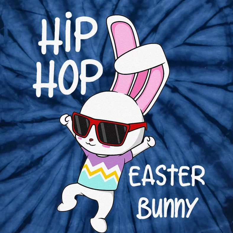 Easter Bunny Hip Hop Gift Funny Music Tie-Dye T-Shirt