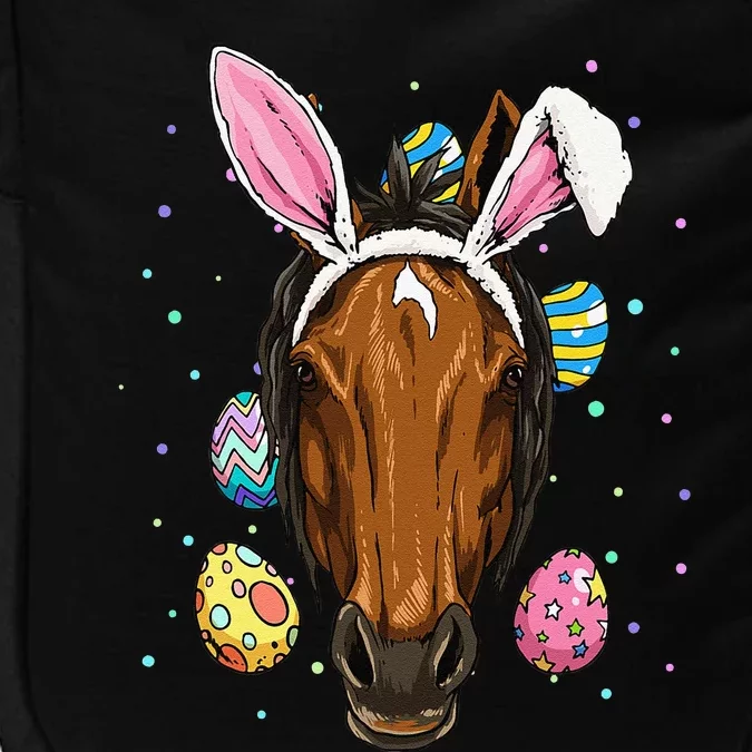 Easter Bunny Horse Funny Easter Horse Lover Impact Tech Backpack