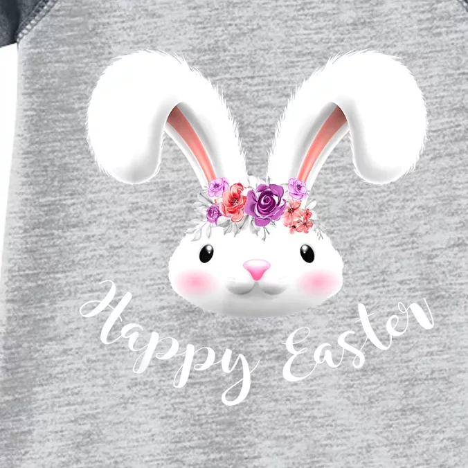 Easter Bunny Happy Eggs Hunt Rabbit Easter Day Infant Baby Jersey Bodysuit