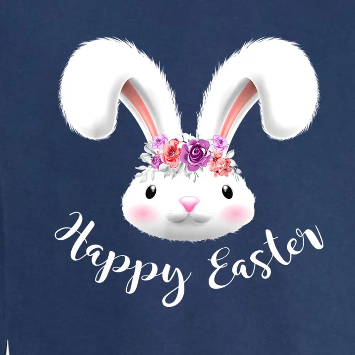 Easter Bunny Happy Eggs Hunt Rabbit Easter Day Garment-Dyed Sweatshirt