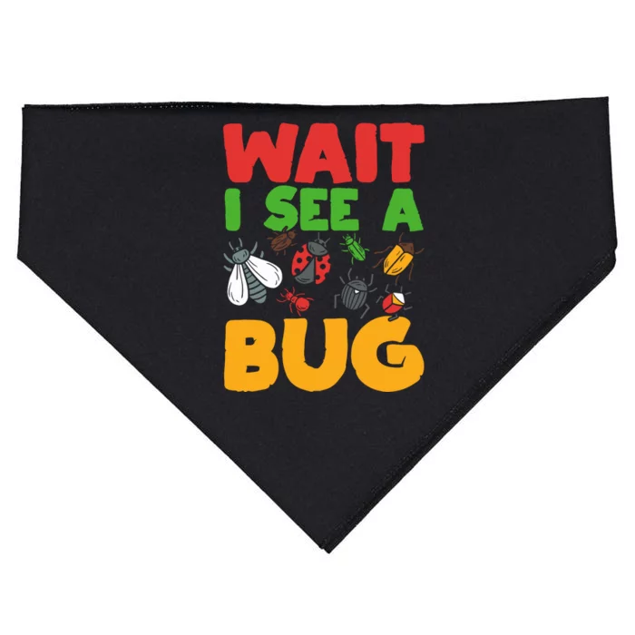 Entomologist Bug Insect Collector Entomology USA-Made Doggie Bandana