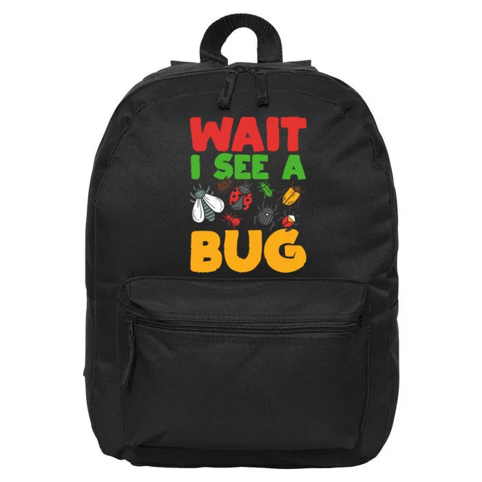 Entomologist Bug Insect Collector Entomology 16 in Basic Backpack