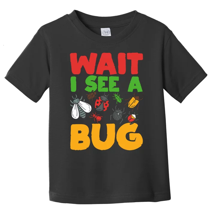 Entomologist Bug Insect Collector Entomology Toddler T-Shirt