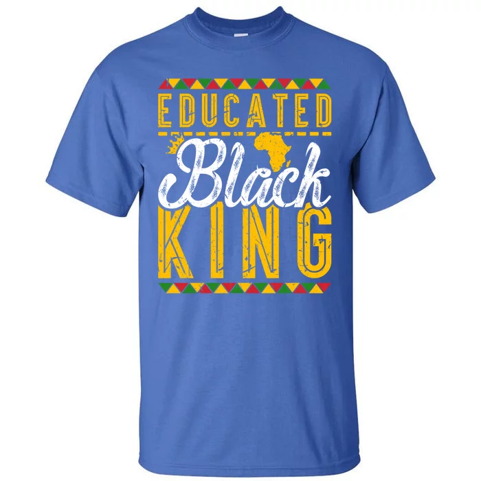 Educated Black King History Month Caramel Cutie Gift Tall T-Shirt