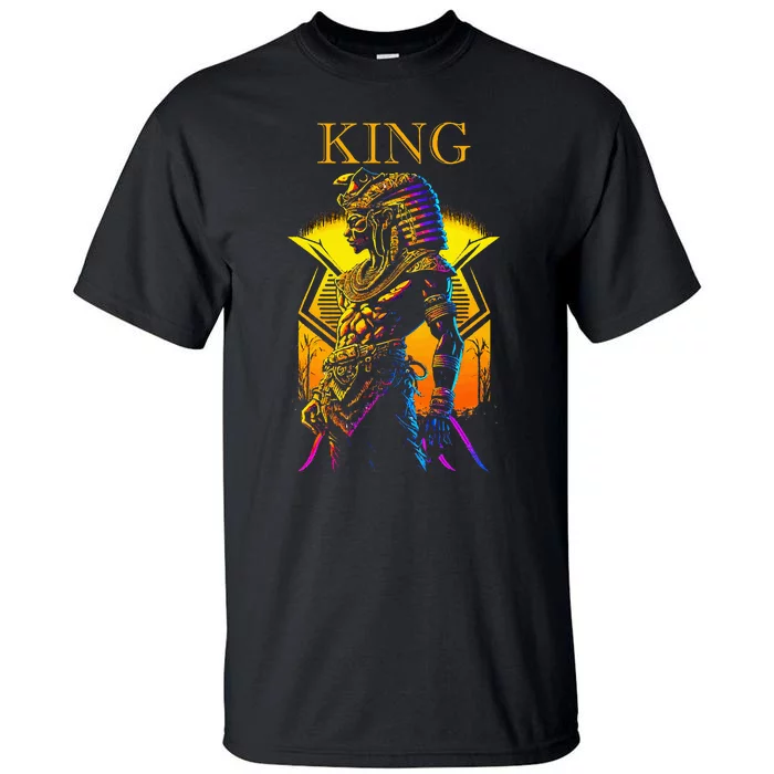 Egyptian Black King Pharaoh Ancient Egypt Couples Kemet Tall T-Shirt