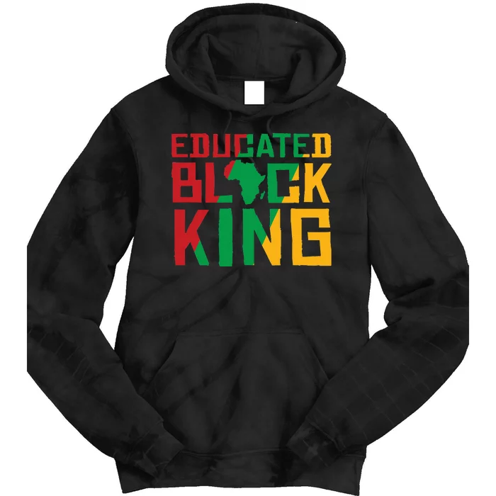 Educated Black King Tie Dye Hoodie