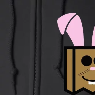 Easter bunny Mr. Mod take over 888 Full Zip Hoodie