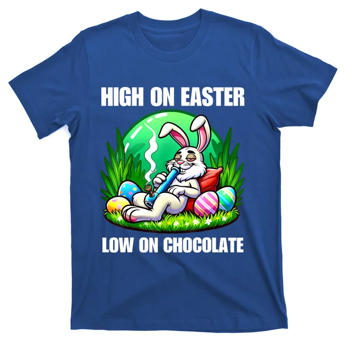 Easter Bunny Marijuana Cannabis Weed Funny 420 Humor Gift T-Shirt