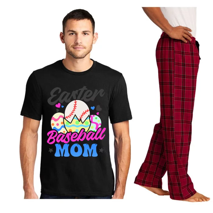 Easter Baseball Mom Design Easter Baseball Meaningful Gift Pajama Set