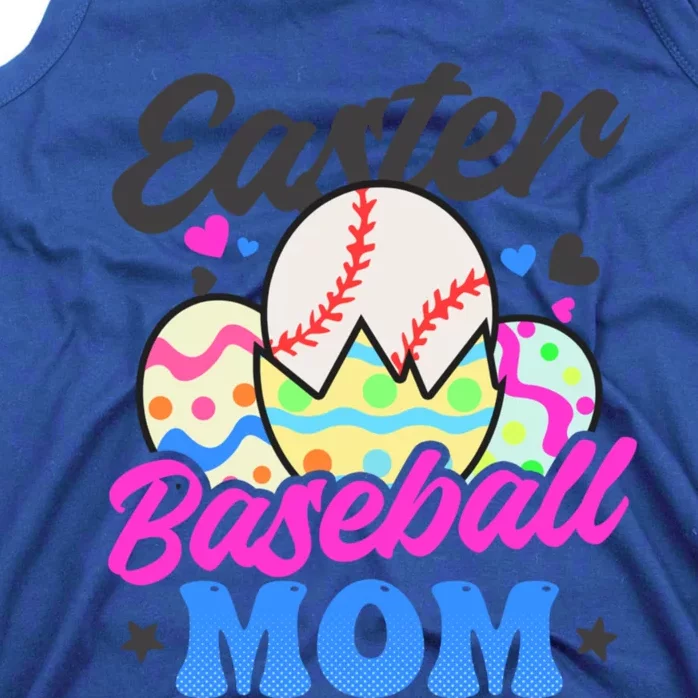 Easter Baseball Mom Design Easter Baseball Meaningful Gift Tank Top