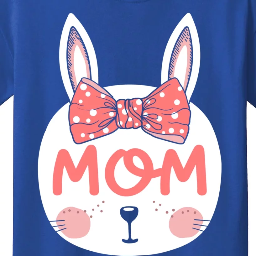 Easter Bunny Mom Matching Family Pink Easter Sunday Gift Kids T-Shirt