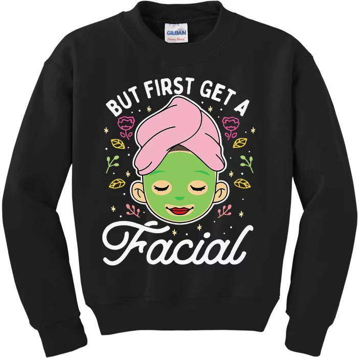 Esthetician Beautician Makeup Artist Skin Care Kids Sweatshirt