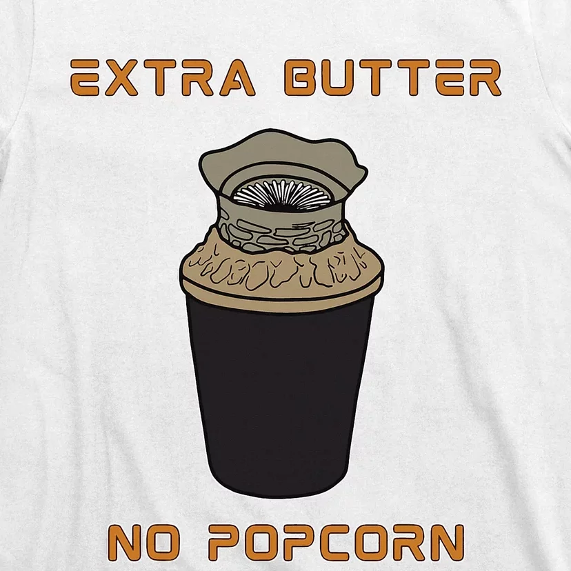 Extra Butter No Popcorn Dune Popcorn Bucket T-Shirt