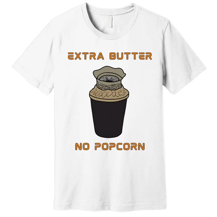 Extra Butter No Popcorn Dune Popcorn Bucket Premium T-Shirt