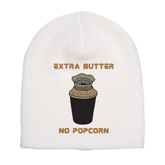 Extra Butter No Popcorn Dune Popcorn Bucket Short Acrylic Beanie