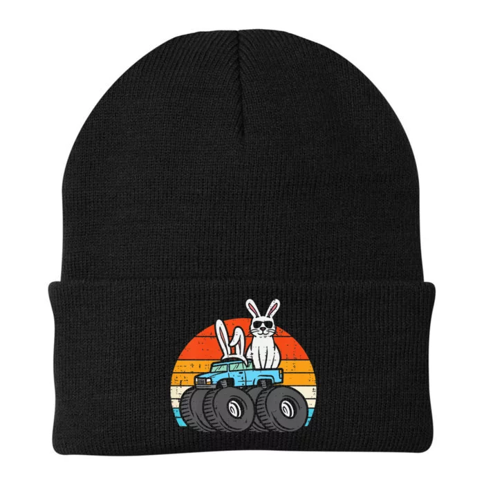 Easter Bunny Rabbit Monster Trucks Retro Knit Cap Winter Beanie