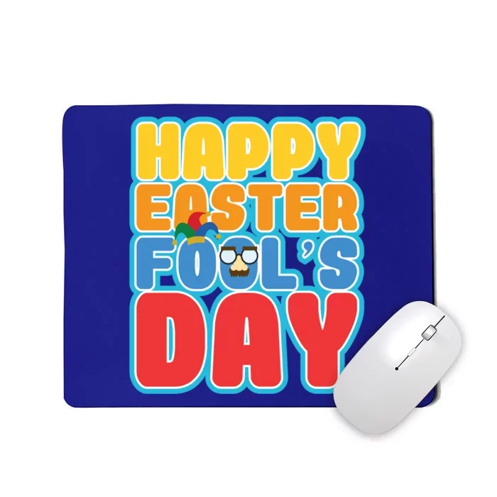 Easter Bunny Rabbit Eggs April 1 Fools Day Gift Mousepad