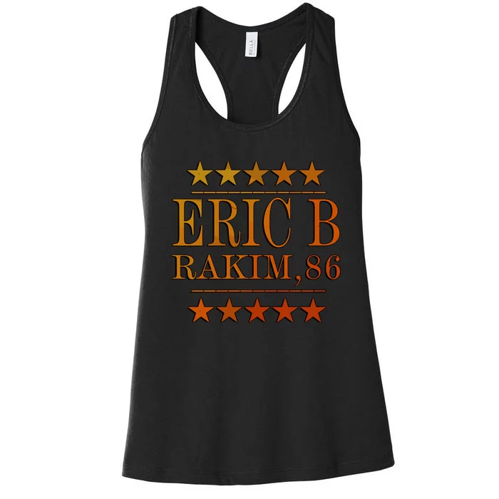 Eric B Rakim Women's Racerback Tank