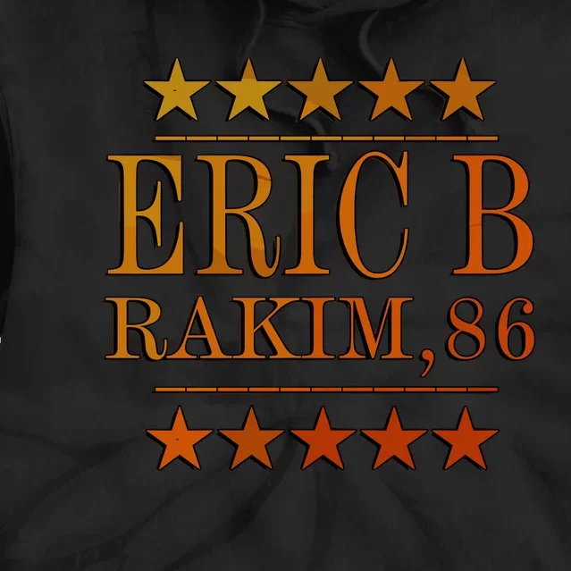 Eric B Rakim Tie Dye Hoodie