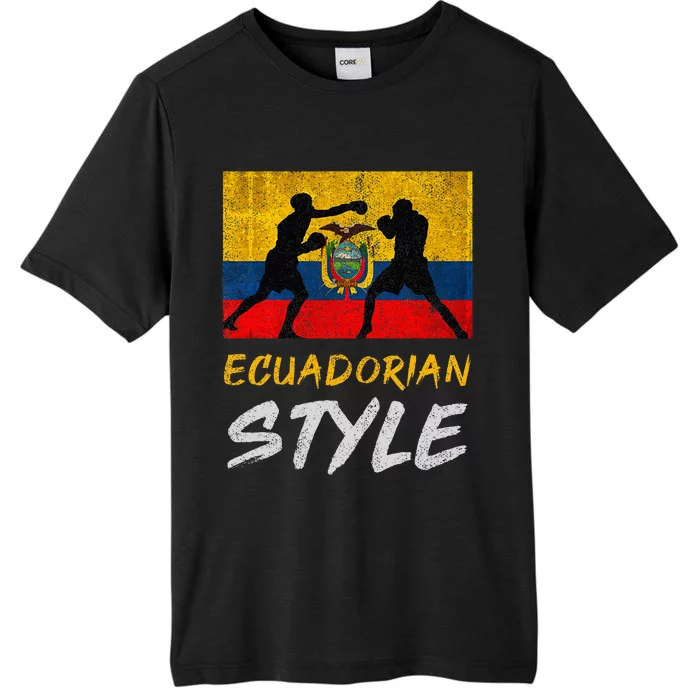 Ecuadorian Boxing Style Ecuador Pride Boxing ChromaSoft Performance T-Shirt