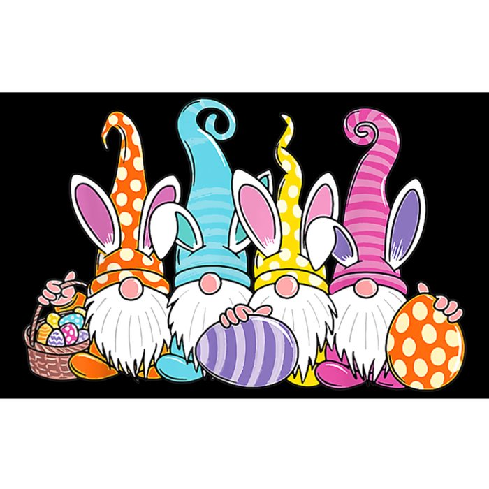 Easter Bunny Spring Gnome Easter Egg Hunting And Basket Gift Bumper Sticker