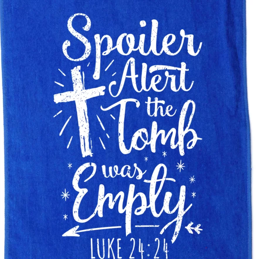 Easter Basket Stuffers Spoiler Alert Tomb Was Empty Gift Platinum Collection Golf Towel