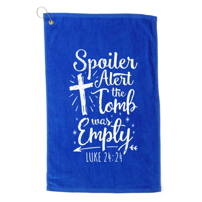 Easter Basket Stuffers Spoiler Alert Tomb Was Empty Gift Platinum Collection Golf Towel