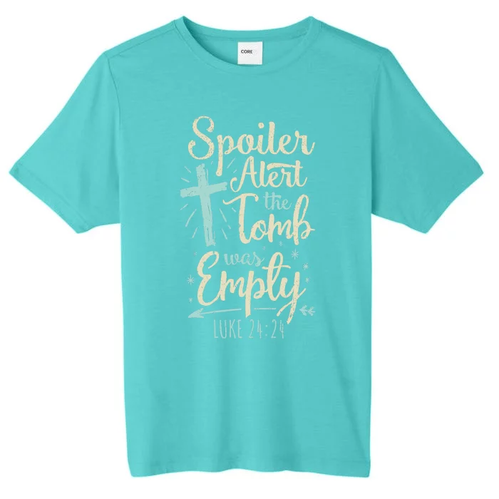 Easter Basket Stuffers Spoiler Alert Tomb Was Empty ChromaSoft Performance T-Shirt