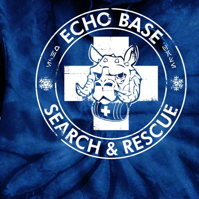 Echo Base Search And Rescue Tie Dye Hoodie