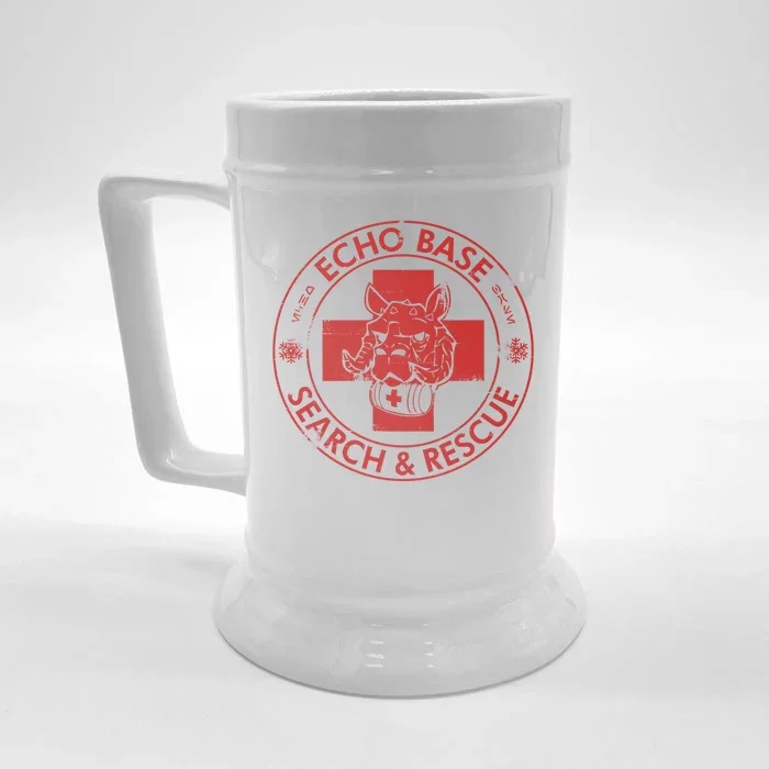 Echo Base Search And Rescue Front & Back Beer Stein