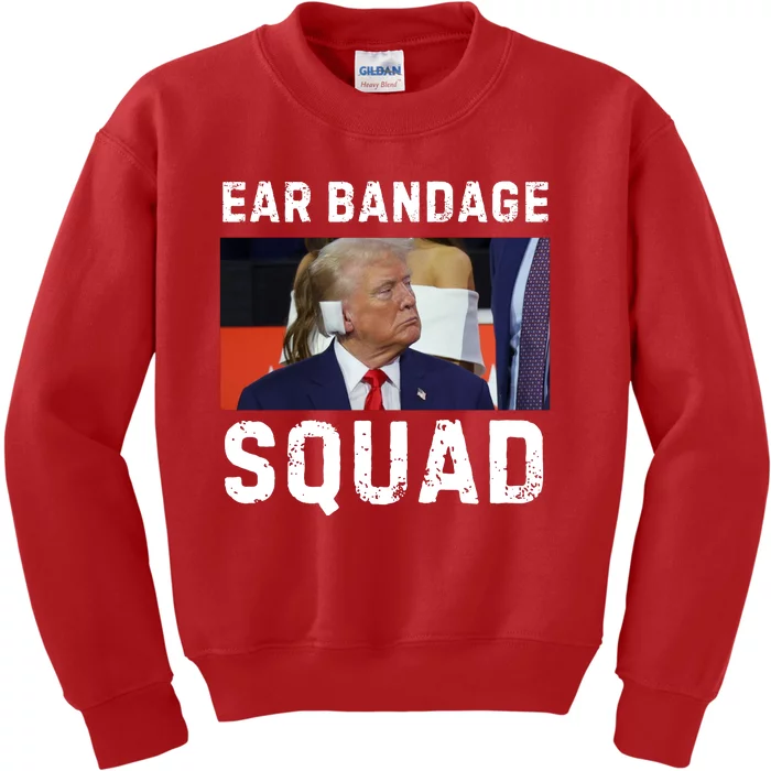 Ear Bandage Squad Kids Sweatshirt