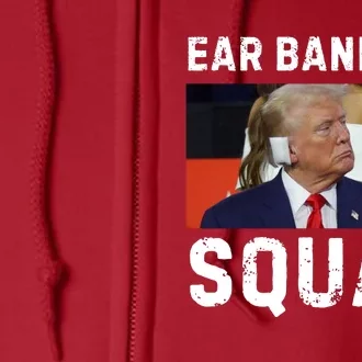 Ear Bandage Squad Full Zip Hoodie