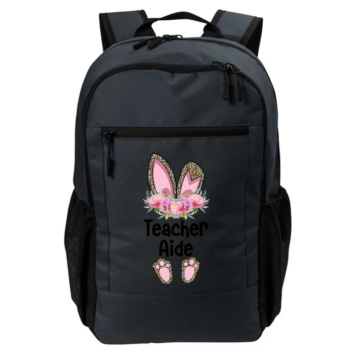 Easter Bunny School Teacher Leopard Teacher Aide Easter Gift Daily Commute Backpack