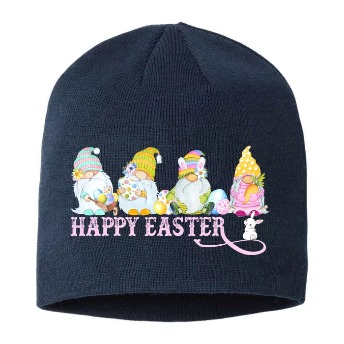 Easter Bunny Spring Gnome Easter Egg Hunting And Basket 8 1/2in Sustainable Knit Beanie