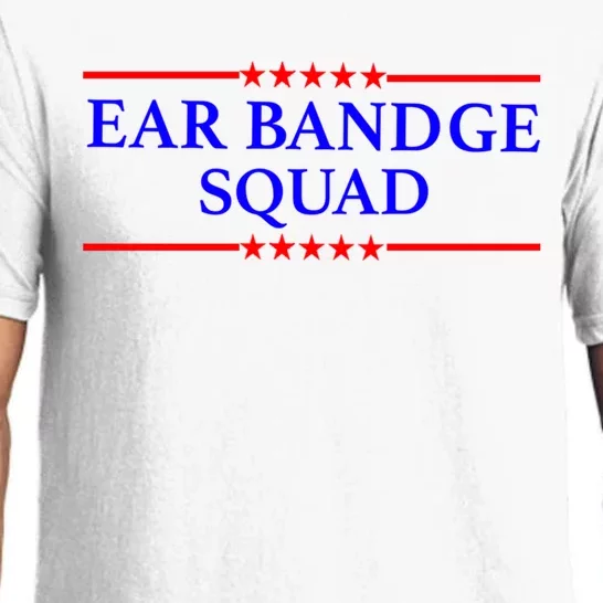 Ear Bandage Squad Patriotic Usa American Pajama Set