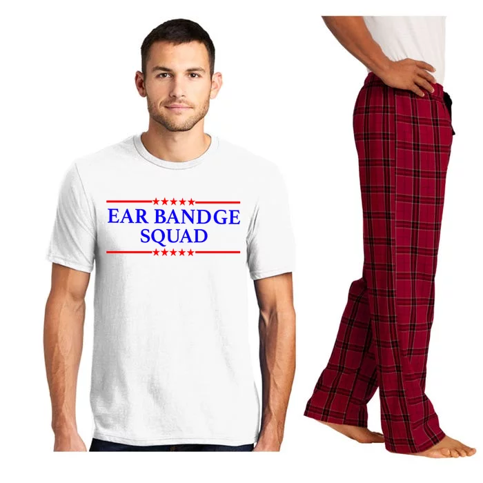 Ear Bandage Squad Patriotic Usa American Pajama Set