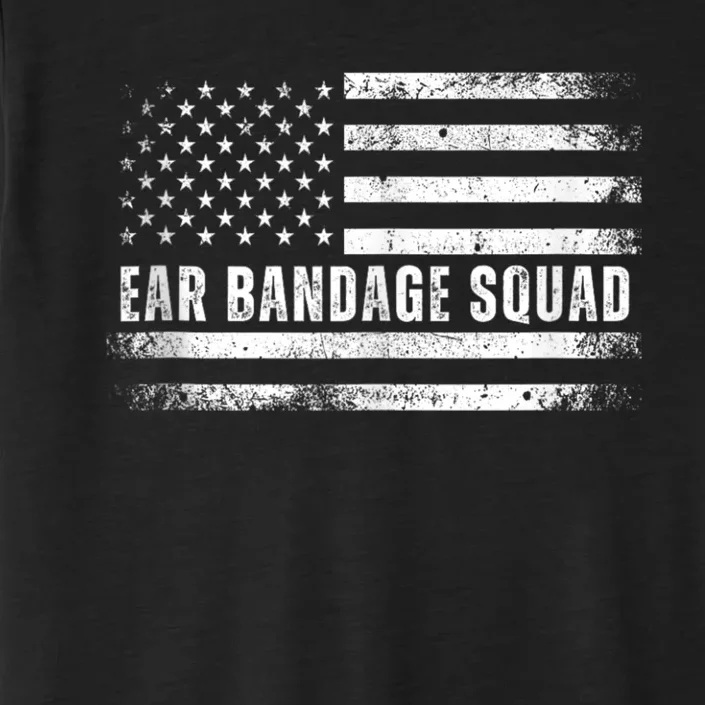 Ear Bandage Squad Patriotic Usa American ChromaSoft Performance T-Shirt