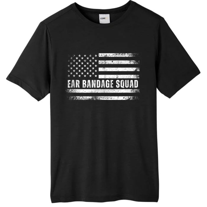 Ear Bandage Squad Patriotic Usa American ChromaSoft Performance T-Shirt